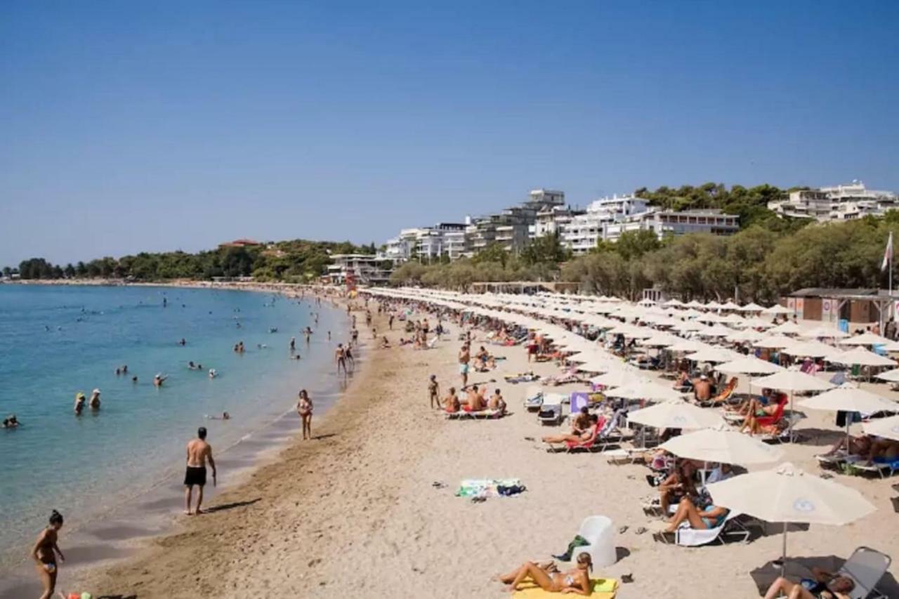Luxury Apartment Next To The Sea Beach Atenas Exterior foto